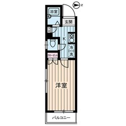 ジュネスＭの物件間取画像